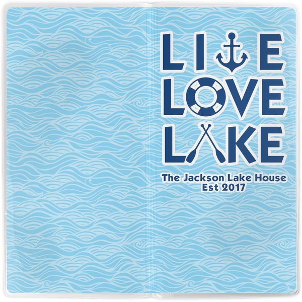 Live Love Lake Vinyl Document Wallet - Apvl