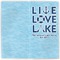 Live Love Lake Vinyl Document Wallet - Apvl