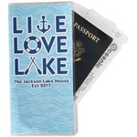 Live Love Lake Travel Document Holder