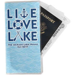 Live Love Lake Travel Document Holder