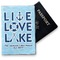 Live Love Lake Vinyl Passport Holder (Personalized)