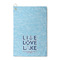 Live Love Lake Waffle Weave Golf Towel (Personalized)