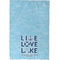 Live Love Lake Waffle Weave Towel - Full Color Print - Approval Image