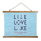 Live Love Lake Wall Hanging Tapestry - Wide (Personalized)