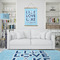Live Love Lake Wall Hanging Tapestry - Portrait - IN CONTEXT