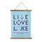 Live Love Lake Wall Hanging Tapestry - Portrait - MAIN