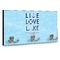 Live Love Lake Wall Mounted Coat Hanger - Side View