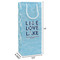 Live Love Lake Wine Gift Bag - Dimensions
