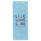 Live Love Lake Wine Gift Bag - Gloss - Front