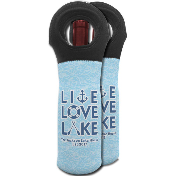 Live Love Lake Wine Tote Bag - MAIN
