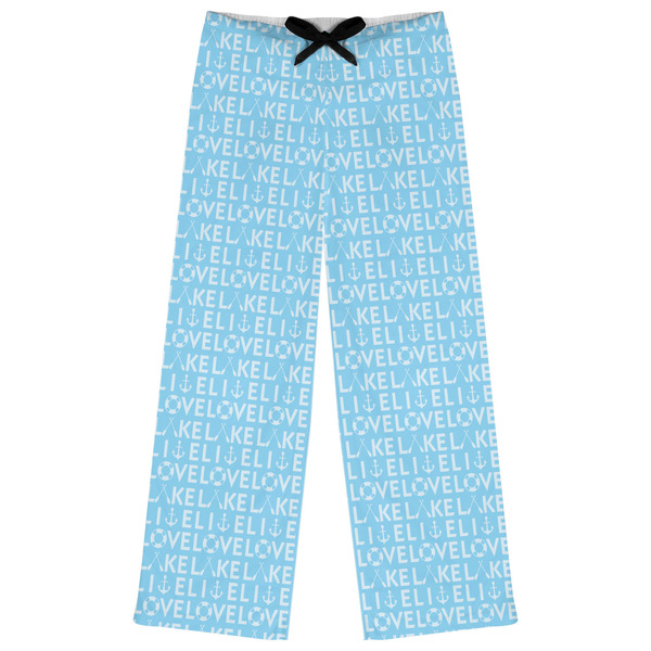 Custom Live Love Lake Womens Pajama Pants - XS