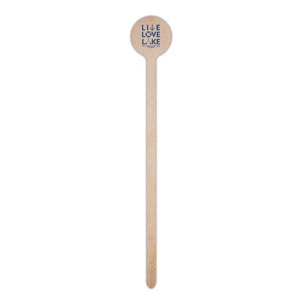 Live Love Lake Wooden 6" Stir Stick - Round - Single Stick