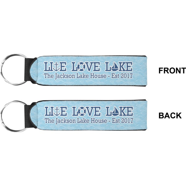 Live Love Lake Wristlet (Front + Back)