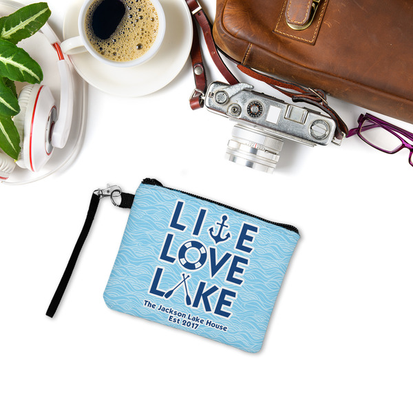 Live Love Lake Wristlet ID Cases - LIFESTYLE
