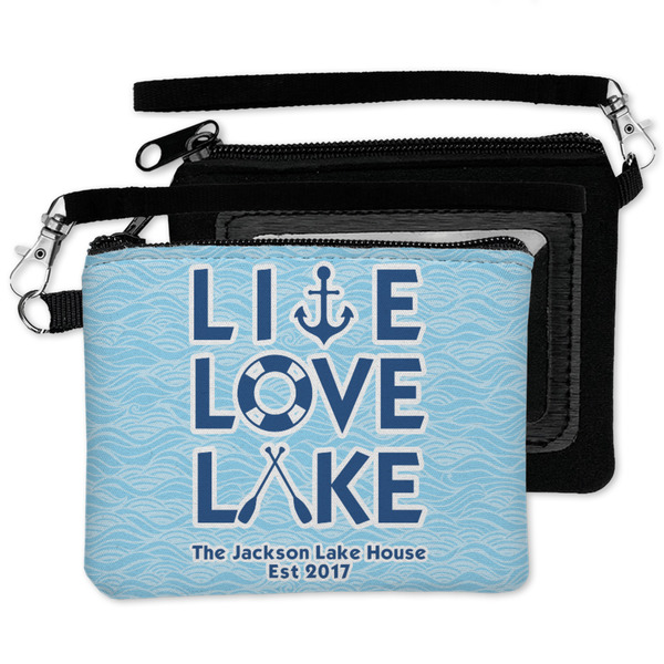 Live Love Lake Wristlet ID Cases - MAIN