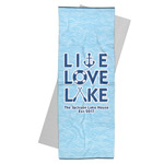 Live Love Lake Yoga Mat Towel (Personalized)