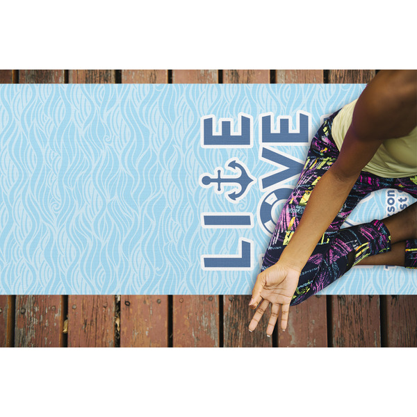 Live Love Lake Yoga Mats - LIFESTYLE