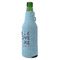 Live Love Lake Zipper Bottle Cooler - ANGLE (bottle)