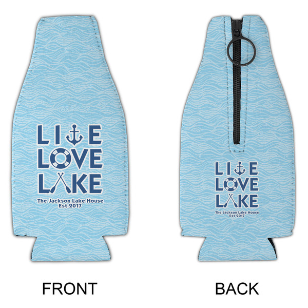 Live Love Lake Zipper Bottle Cooler - APPROVAL