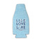Live Love Lake Zipper Bottle Cooler (Personalized)
