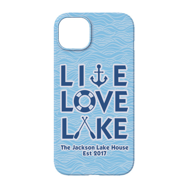 Live Love Lake iPhone 14 Case - Back