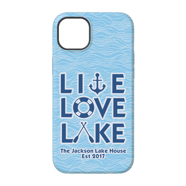 Live Love Lake iPhone 14 Pro Tough Case - Back