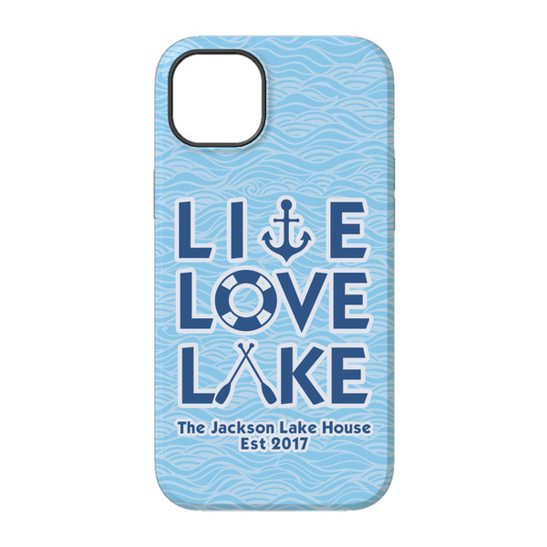 Live Love Lake iPhone 14 Tough Case - Back