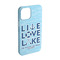 Live Love Lake iPhone 15 Case - Angle
