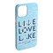 Live Love Lake iPhone 15 Plus Case - Angle