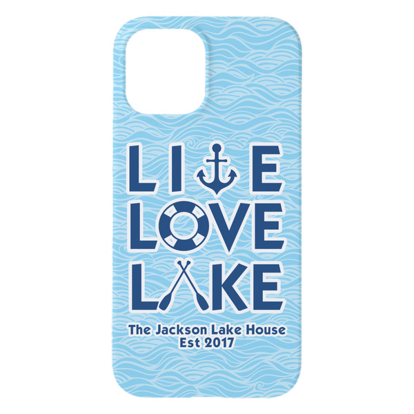 Live Love Lake iPhone 15 Plus Case - Back