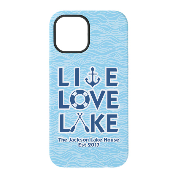 Live Love Lake iPhone 15 Tough Case - Back