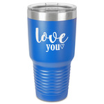Love Quotes and Sayings 30 oz Stainless Steel Tumbler - Royal Blue - Single-Sided