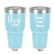 Love Quotes and Sayings 30 oz Stainless Steel Ringneck Tumbler - Teal - Double Sided - Front & Back