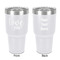Love Quotes and Sayings 30 oz Stainless Steel Ringneck Tumbler - White - Double Sided - Front & Back