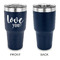 Love Quotes and Sayings 30 oz Stainless Steel Ringneck Tumblers - Navy - Single Sided - APPROVAL