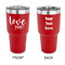 Love Quotes and Sayings 30 oz Stainless Steel Ringneck Tumblers - Red - Double Sided - APPROVAL