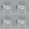 Love Quotes and Sayings Acrylic Pen Holder - All Sides