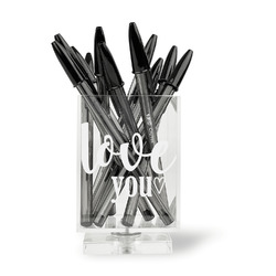 Love Quotes and Sayings Acrylic Pen Holder