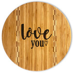 Love Quotes and Sayings Bamboo Cutting Board
