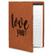 Love Quotes and Sayings Leatherette Portfolio with Notepad - Large - Single Sided