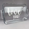 Love Quotes and Sayings Glass Baking Dish - FRONT (13x9)
