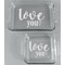 Love Quotes and Sayings Glass Baking Dish Set - FRONT