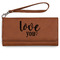Love Quotes and Sayings Ladies Leatherette Wallet - Laser Engraved - Rawhide