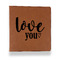 Love Quotes and Sayings Leather Binder - 1" - Rawhide