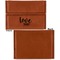 Love Quotes and Sayings Leather Business Card Holder Front Back Single Sided - Apvl
