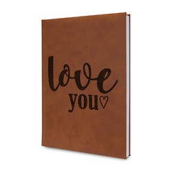 Love Quotes and Sayings Leather Sketchbook - Small - Single Sided