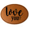 Love Quotes and Sayings Leatherette Patches - Oval