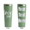 Love Quotes and Sayings Light Green RTIC Everyday Tumbler - 28 oz. - Front and Back