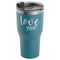 Love Quotes and Sayings RTIC Tumbler - Dark Teal - Angled