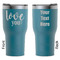 Love Quotes and Sayings RTIC Tumbler - Dark Teal - Double Sided - Front & Back